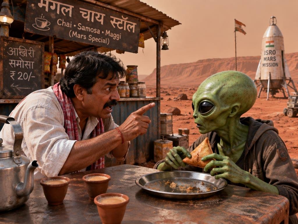 Uncle vs Alien: The Last Samosa