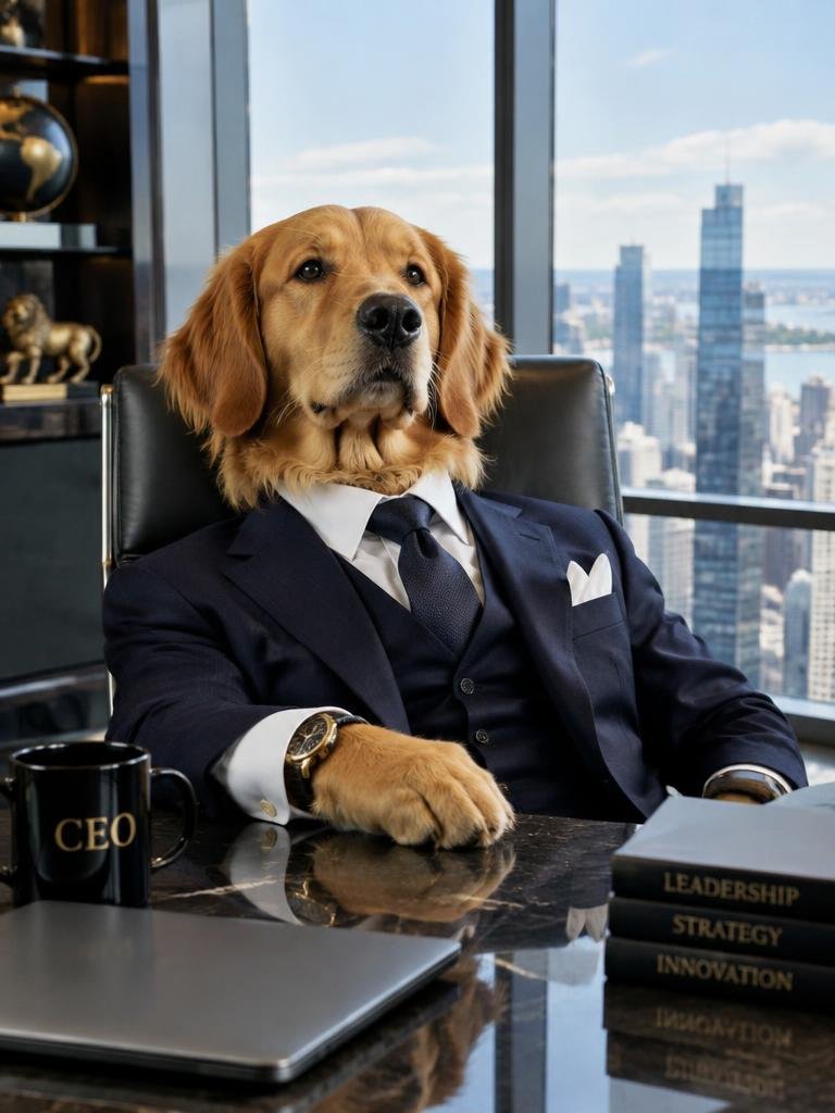 Golden Retriever CEO